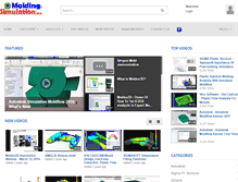 Tablet Screenshot of molding-simulation.com